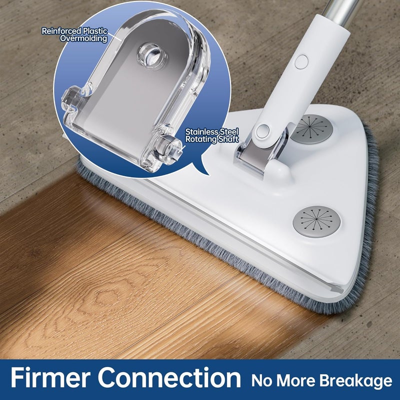 POPMOP Wall Cleaner Mop with Long Handle, Wall Duster with Extension Pole, 3-in-1 Wall Cleaner, Dust Mop with 5 Reusable Pads - Image 5